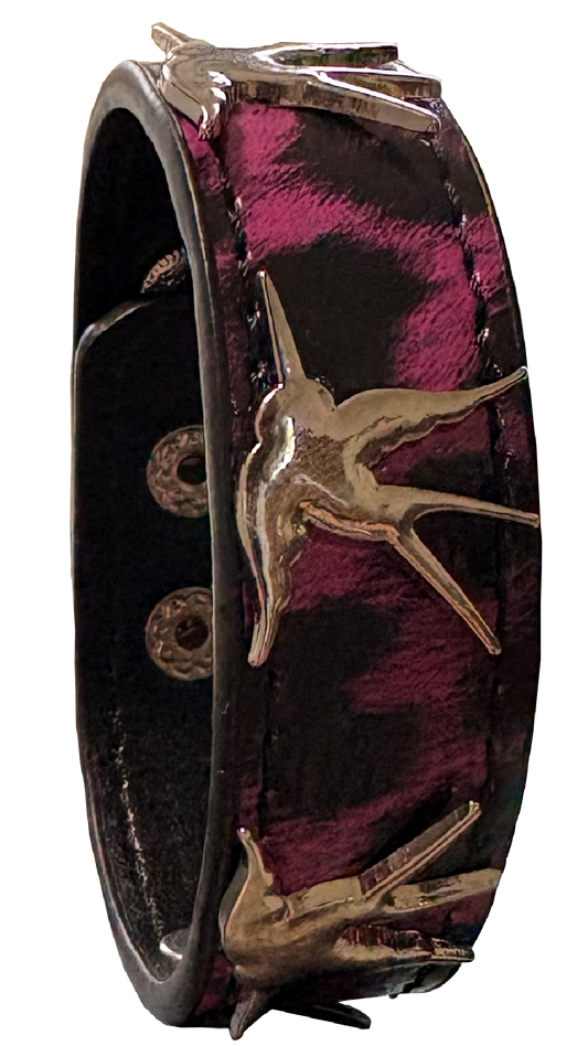 "BIRDSFLY" BRACELET PURPLE